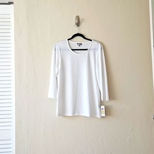 White Embroidered Blouse